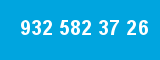 932 582 37 26 932 582 37 26